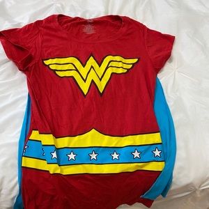 Wonder Woman costume shirt